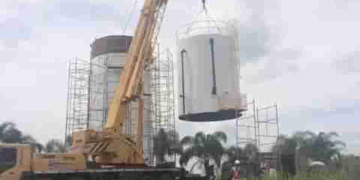 7,500 Gallon Welded Steel Galvanized Water Storage Tank Diameter: 10'-4" Peak Height: 13'-6"