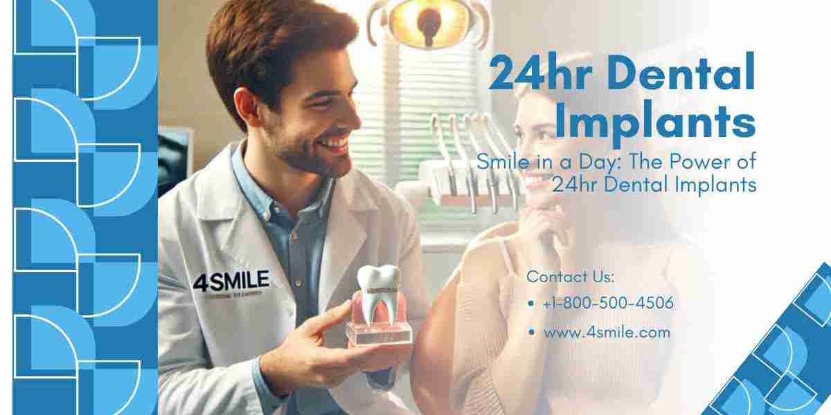 How 24hr Dental Implants Work for Quick, Lasting Results