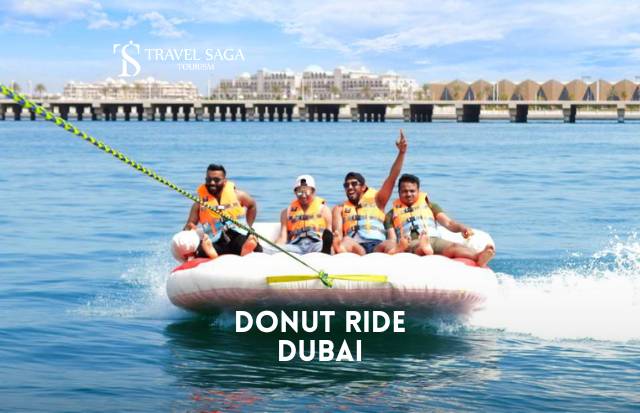 Donut Ride In Dubai- Experience Donut Boat Ride in Dubai with Travel Saga Tourism