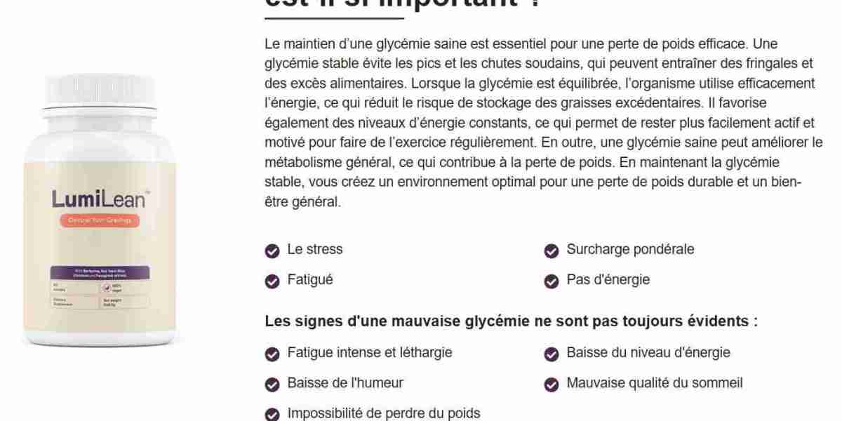 Avis sur les capsules LumiLean, site Web officiel et coût de l'offre en FR, BE & CH