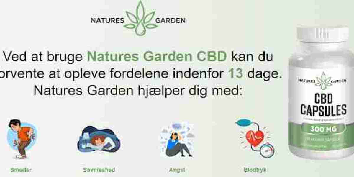 Nature's Garden CBD-kapsler DK: Den naturlige måde at føle sig yngre, sundere og mere energisk