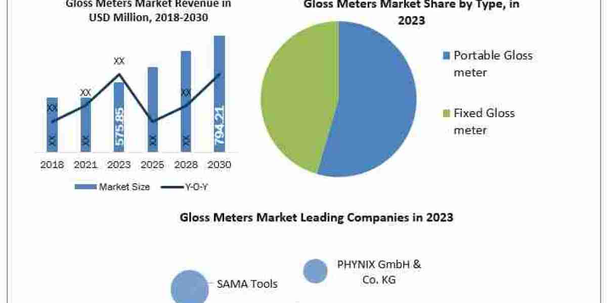 Gloss Meters Market Growth, Outlook, Segmentation, Comprehensive Analysis by  2030