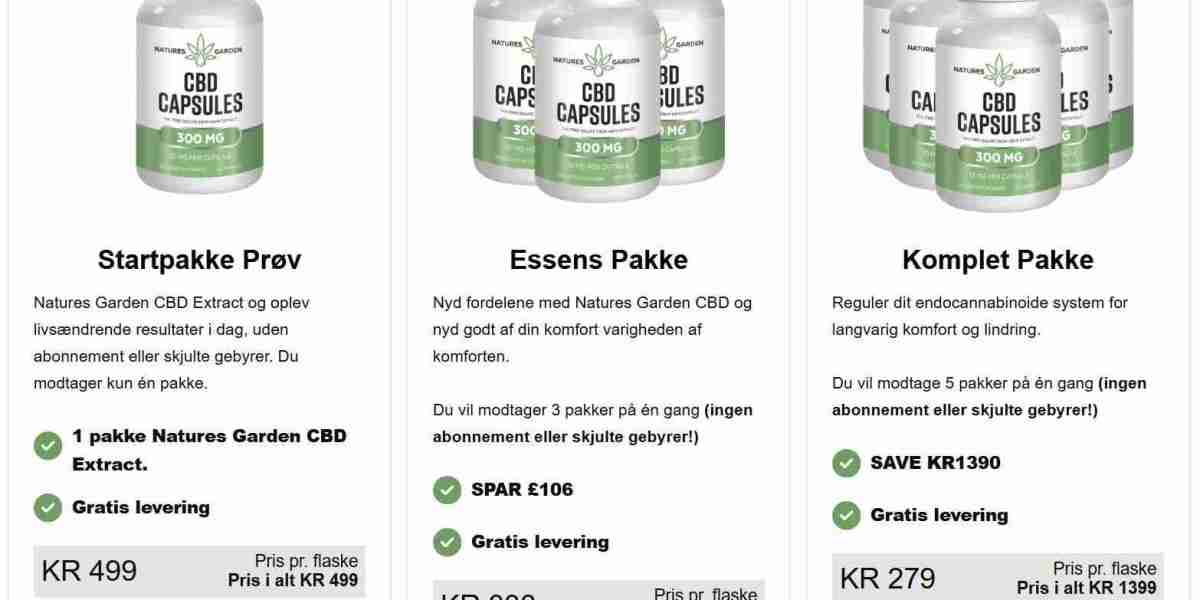 Nature's Garden CBD Danmark: Officiel hjemmeside, fordele og bedste pris