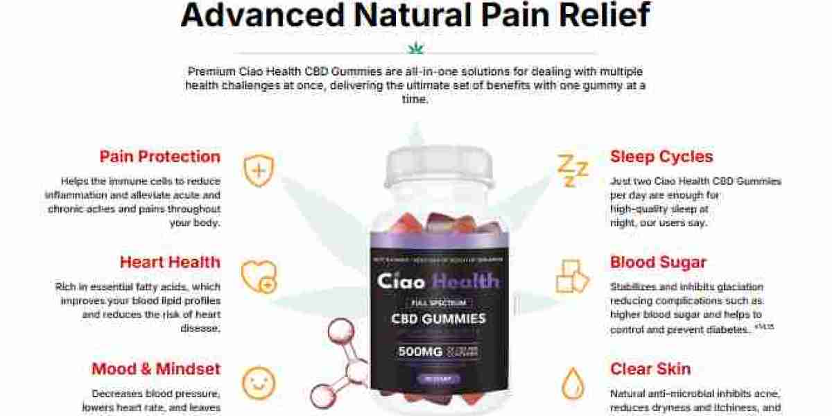 Take Charge of Your Pain Relief Health with Ciao Health CBD 500mg "Official"