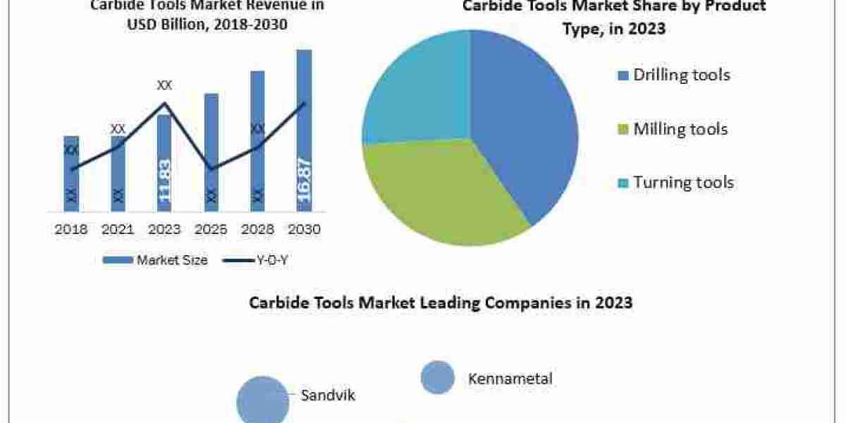 Carbide Tools Market 	Beyond the Numbers Game: Size, Share, Revenue, and Statistics Overview | 2024-2030