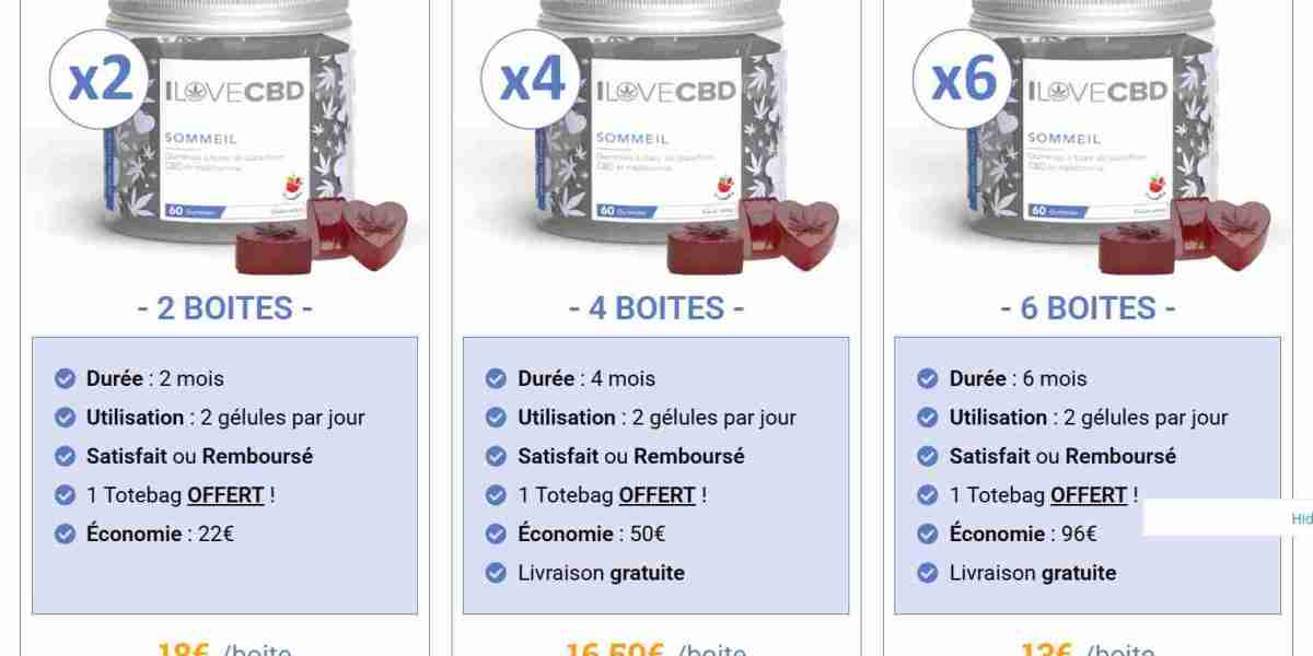 ILoveCBD Sommeil Gummies FR Site officiel, avis et prix [2025]