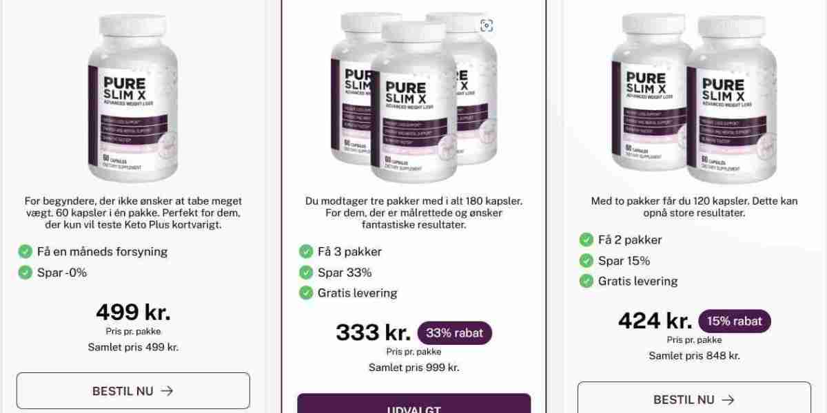 PureSlim X Kapsler DK: Vægttabsløsning, du har ventet på