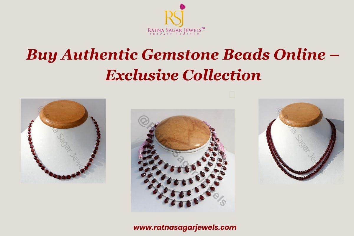 Buy Authentic Gemstone Beads Online — Exclusive Collection