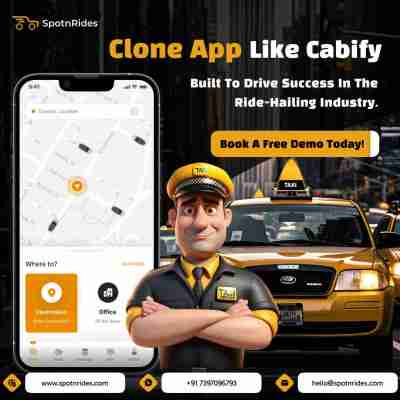 Cabify Clone App Development for Entrepreneurs | SpotnRides Profile Picture