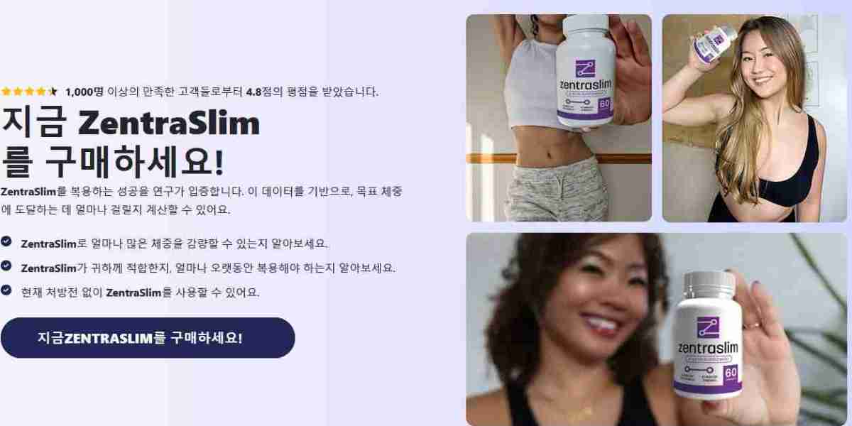 ZentraSlim Korea 체중 감량 캡슐: 유기농 성분 및 공식 웹사이트