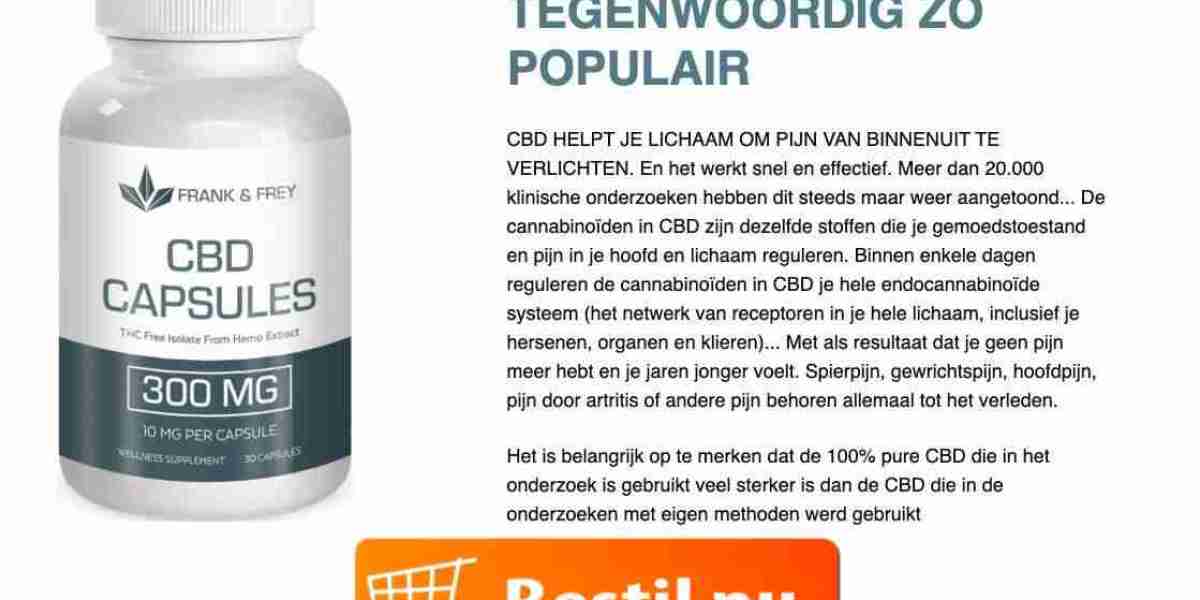 Frank & Frey CBD Capsules Nederland Beoordelingen & Prijs Te Koop