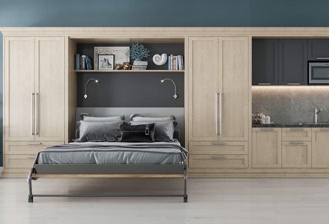 Custom Murphy Wall Beds in Toronto | Space Age Closets