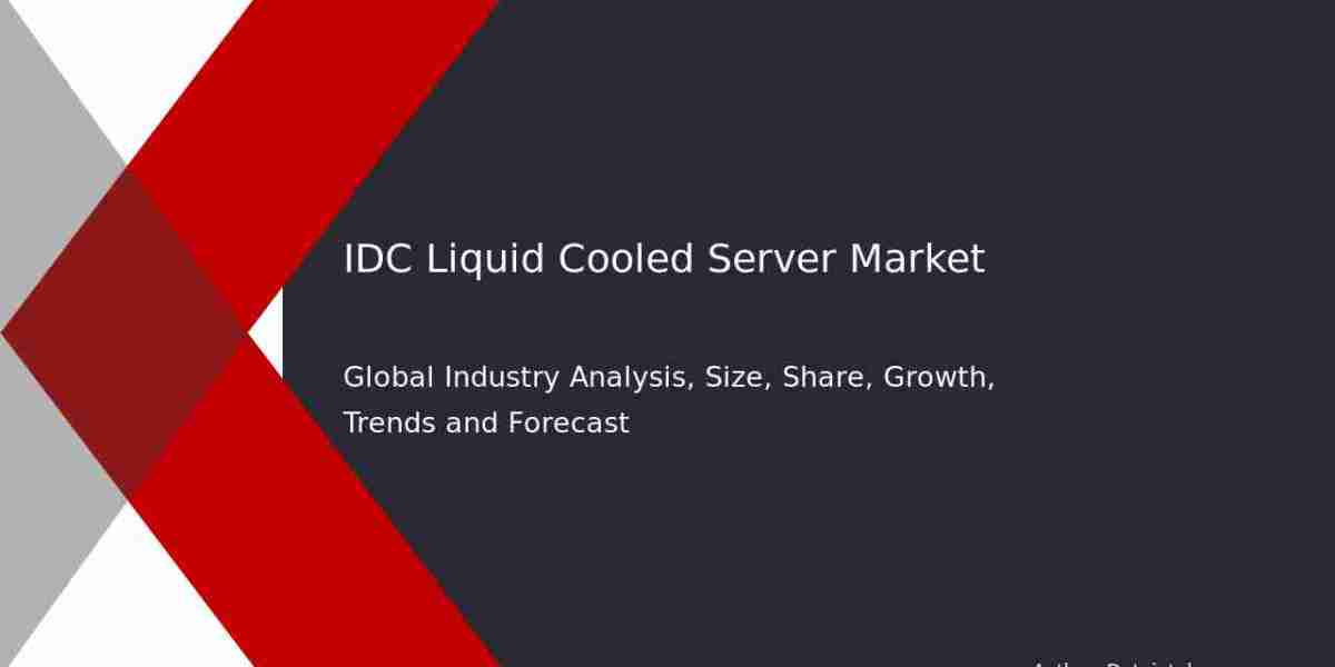 IDC Liquid Cooling Servers Market Trends & Statistics 2032