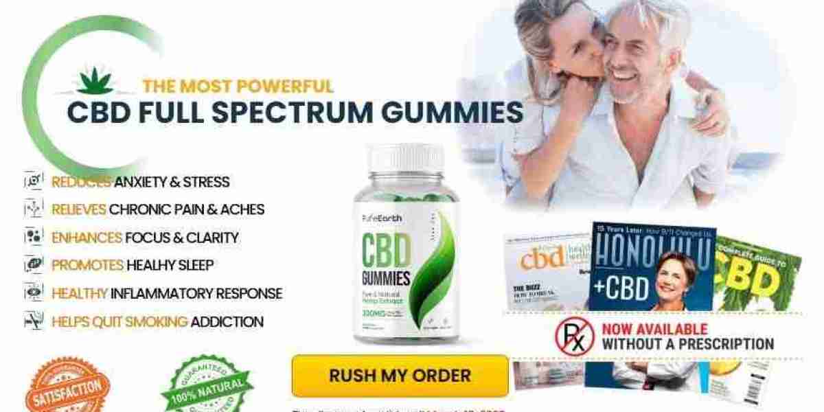 Pure Earth CBD Gummies: 100 percent Safe Strong  Supplement