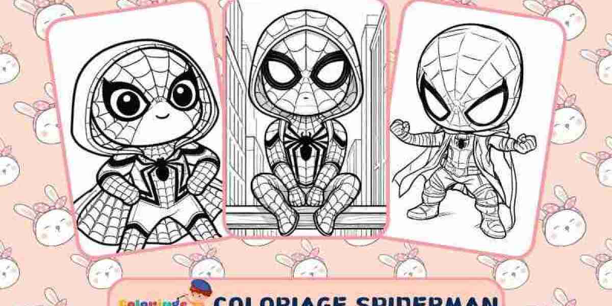 Coloriage Enfants - Comment dessiner et colorier Spiderman ?