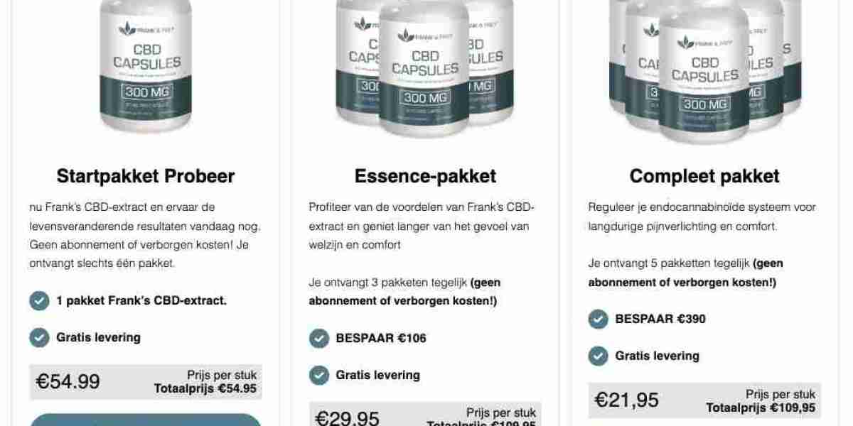 Frank & Frey CBD Capsules Nederland Beoordelingen & Prijs Te Koop