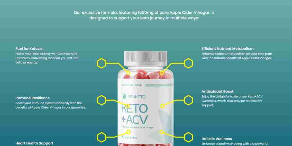 ZenKeto Keto+ ACV Gummies: The Natural Way to Improve Your Weight Loss