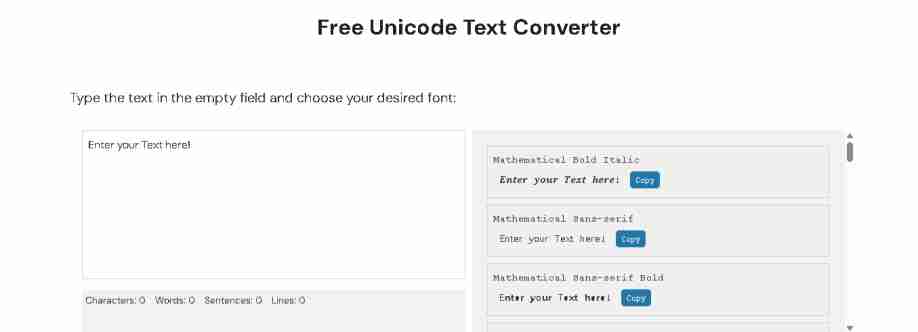unicod text converter Cover Image