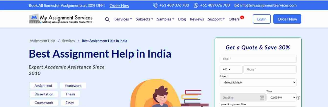 My Assignment Services Cover Image