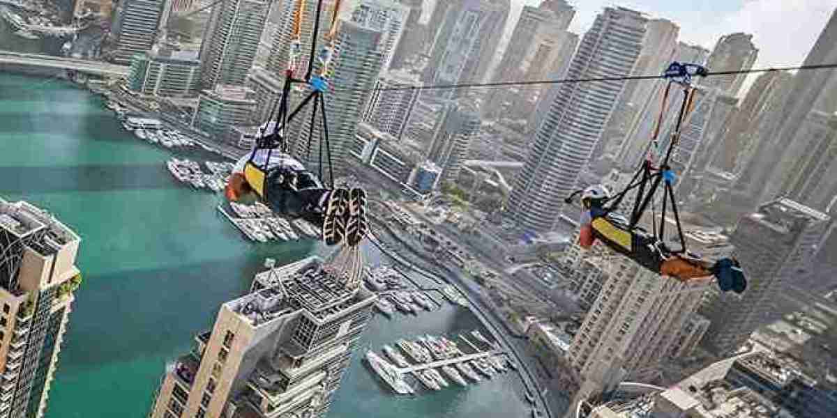 Conquer the Skies of Dubai Marina with the Iconic XLine Experience